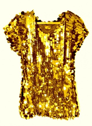 gold sequin